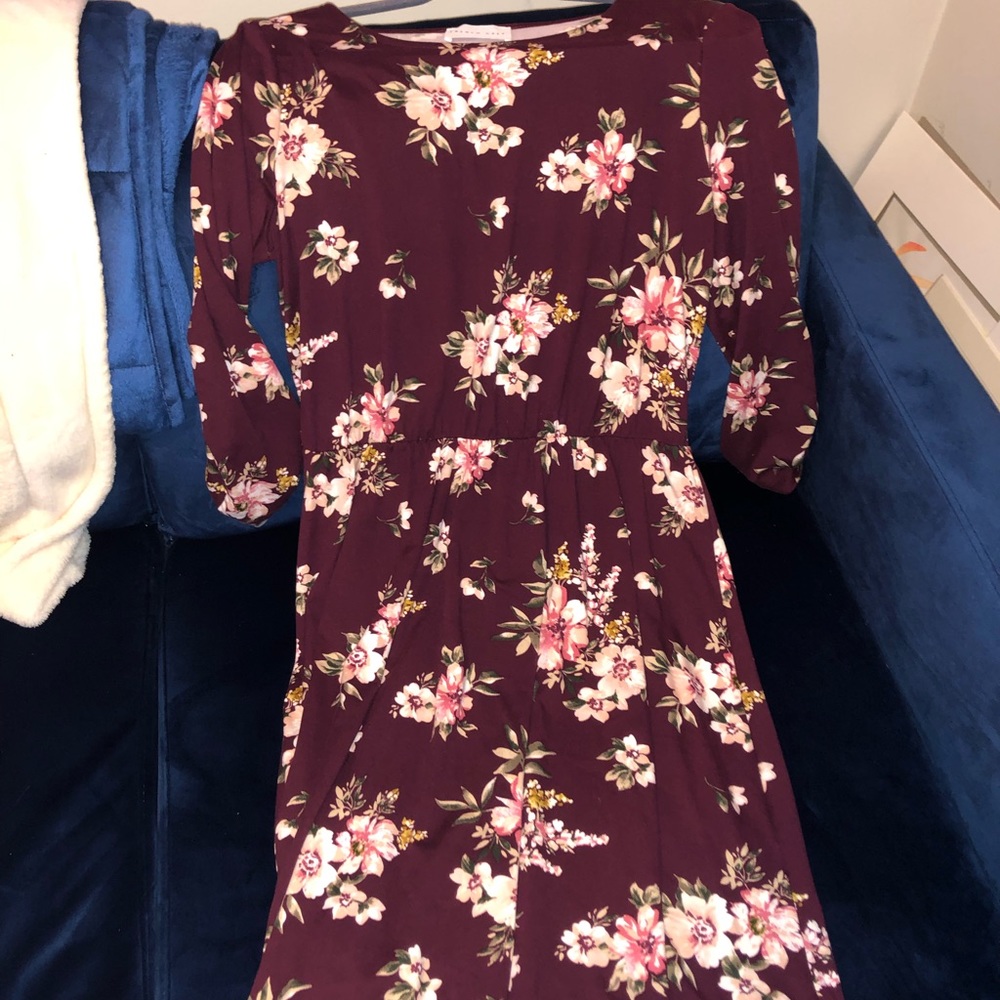 French Grey XL Murphy brushed knit dress